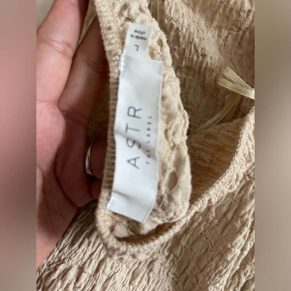 ASTR the Label Large Halter Dress